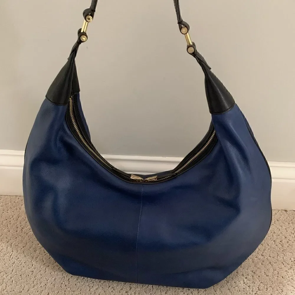 India Hicks - Isabella Hobo Bag - Blue - New